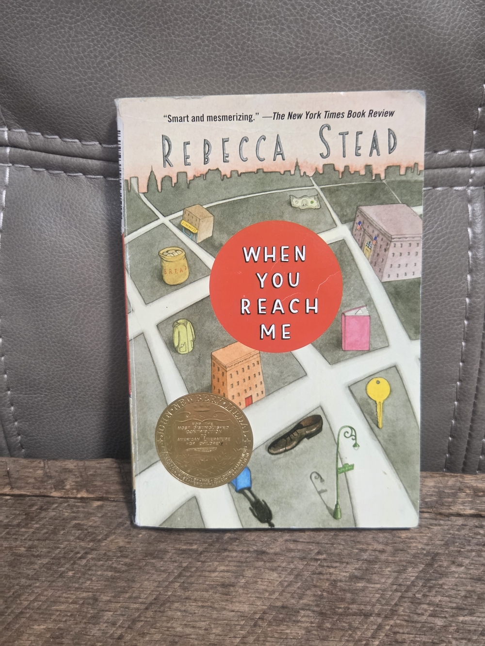 When You Reach Me (Newbery Medal Winner) by Rebecca Stead Bin 1G